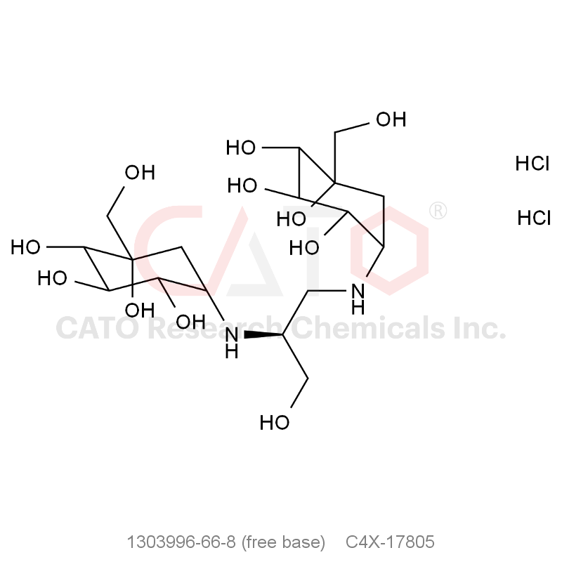 CAS No.:1303996-66-8 (free base),Voglibose Impurity 5