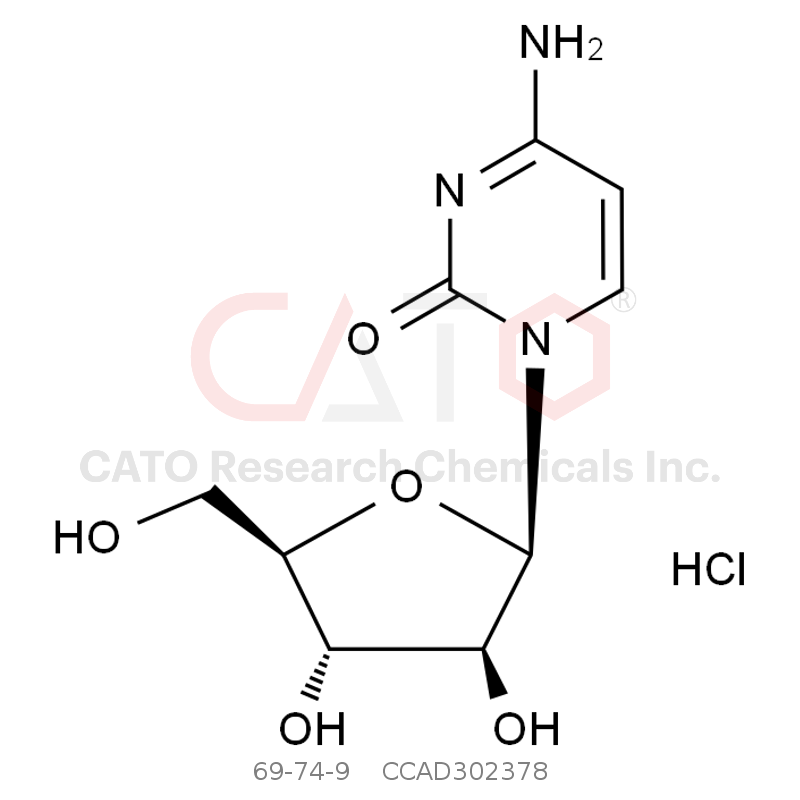 CAS No.:69-74-9,盐酸阿糖胞苷