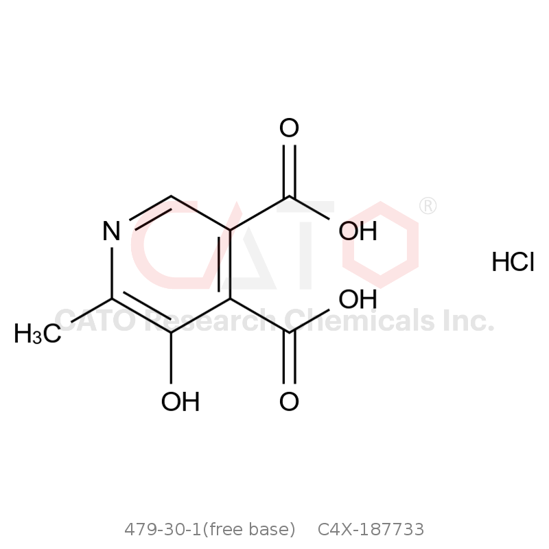 CAS No.:479-30-1(free base),吡多素（维生素 B6）杂质33盐酸盐