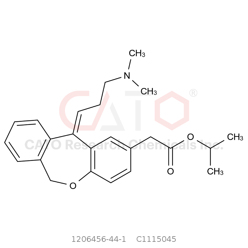 CAS No.:1206456-44-1,Olopatadine Impurity 1