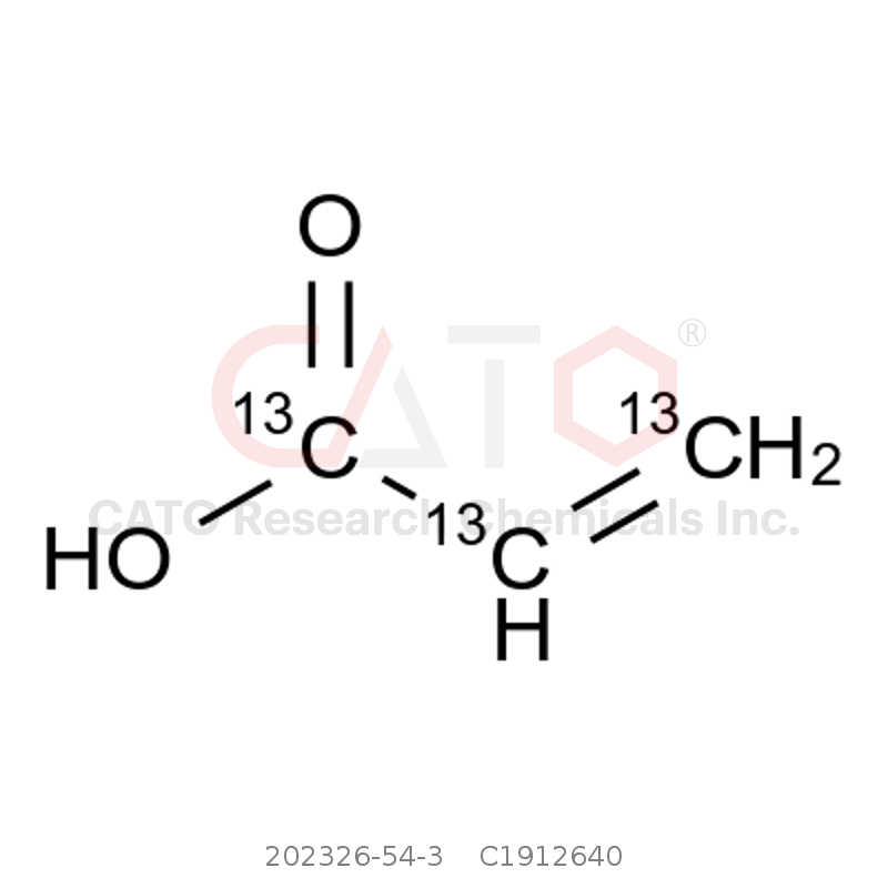 CAS No.:202326-54-3,Acrylic Acid-13C3