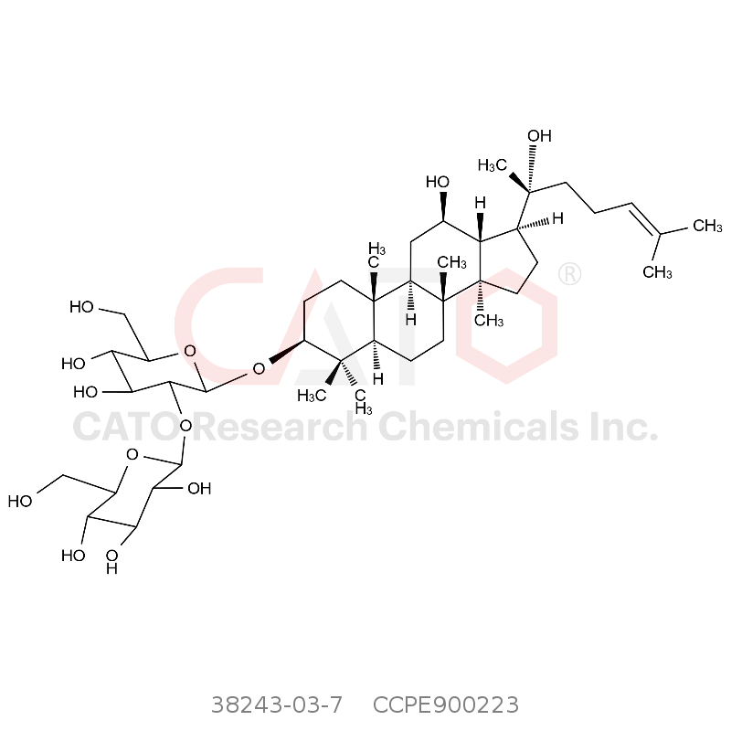CAS No.:38243-03-7,(20R)-人参皂苷Rg3