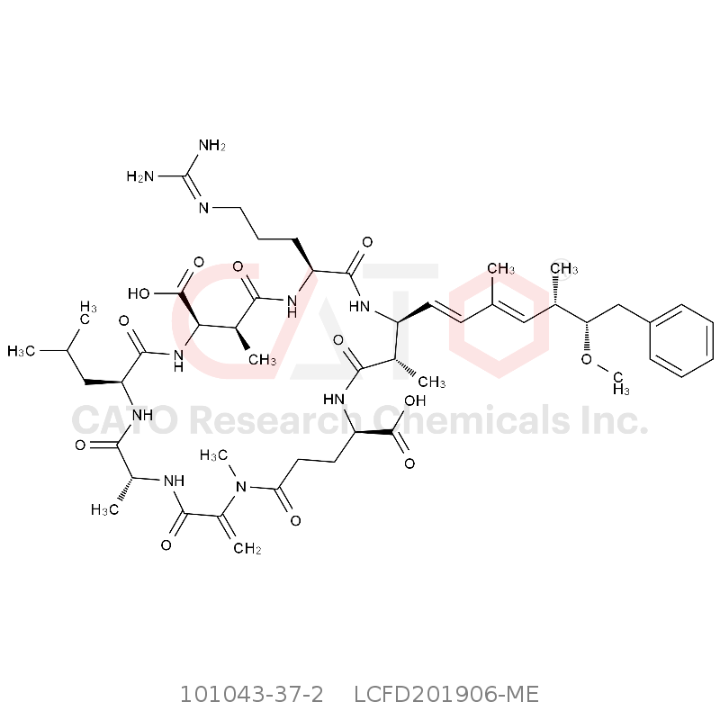 CAS No.:101043-37-2,Microcystin-LR