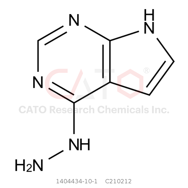 CAS No.:1404434-10-1,4-Hydrazino-7H-pyrrolo[2,3-d]pyrimidine