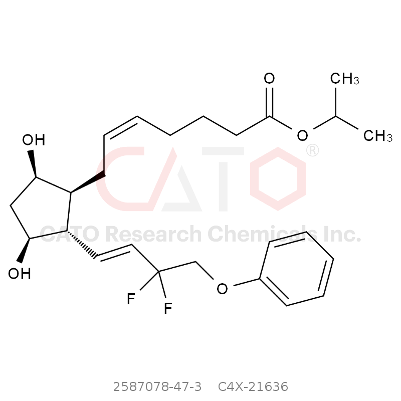 CAS No.:2587078-47-3,他氟前列素(1S,2S,3S,5R)异构体