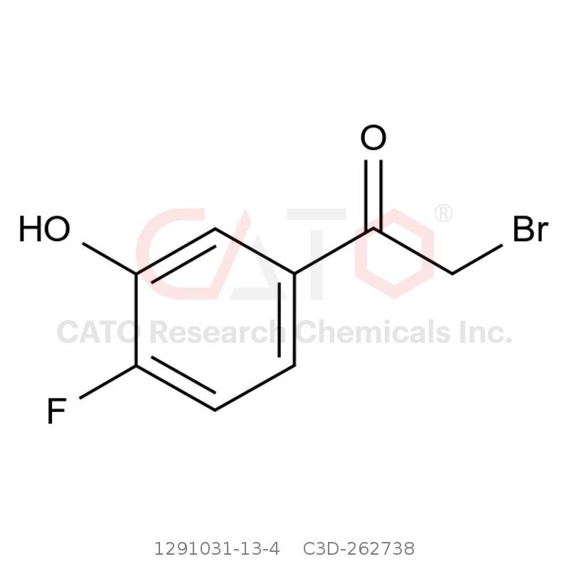 CAS No.:1291031-13-4,2-溴-1-（4-氟-3-羟苯基）乙烷-1-酮