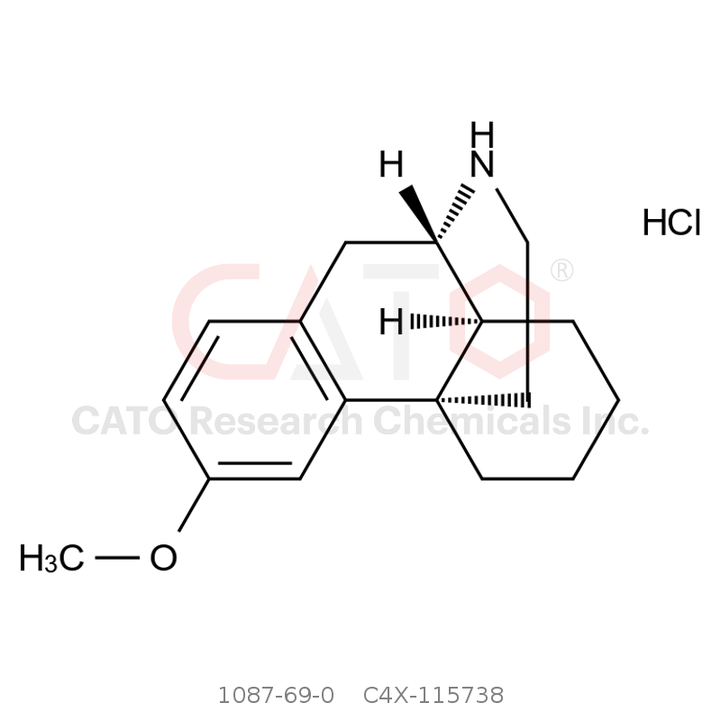 CAS No.:1087-69-0,Dextromethorphan EP Impurity A Hydrochloride