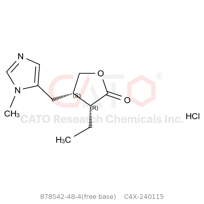 CAS No.:878542-48-4(free base),Pilocarpine Impurity 15