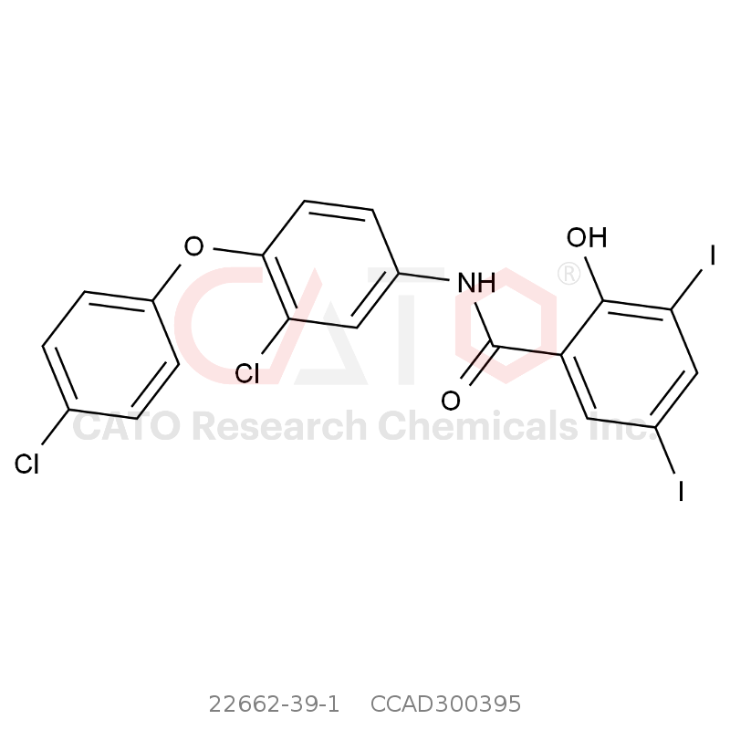 CAS No.:22662-39-1,碘醚柳胺