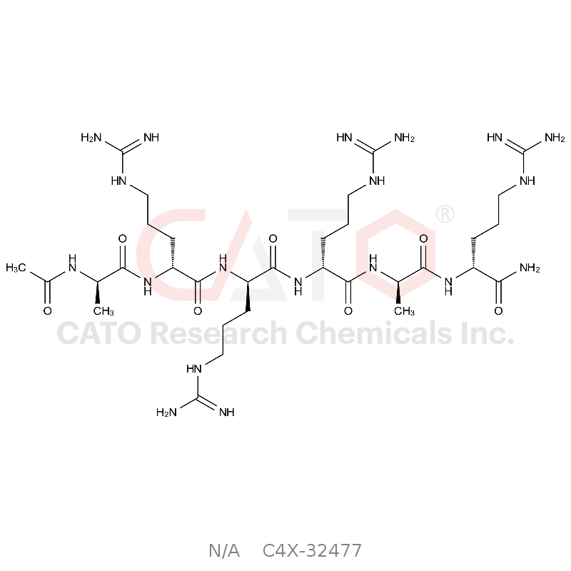 Ac-D-Ala-D-Arg-D-Arg-D-Arg-D-Ala-D-Arg-NH2