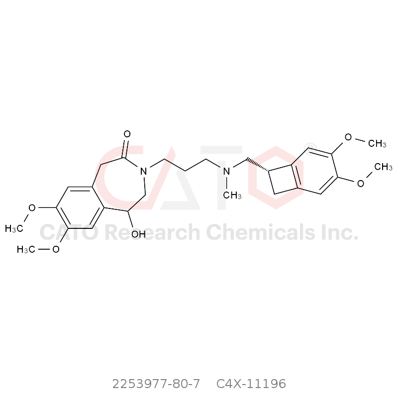 CAS No.:2253977-80-7,Ivabradine Impurity 6