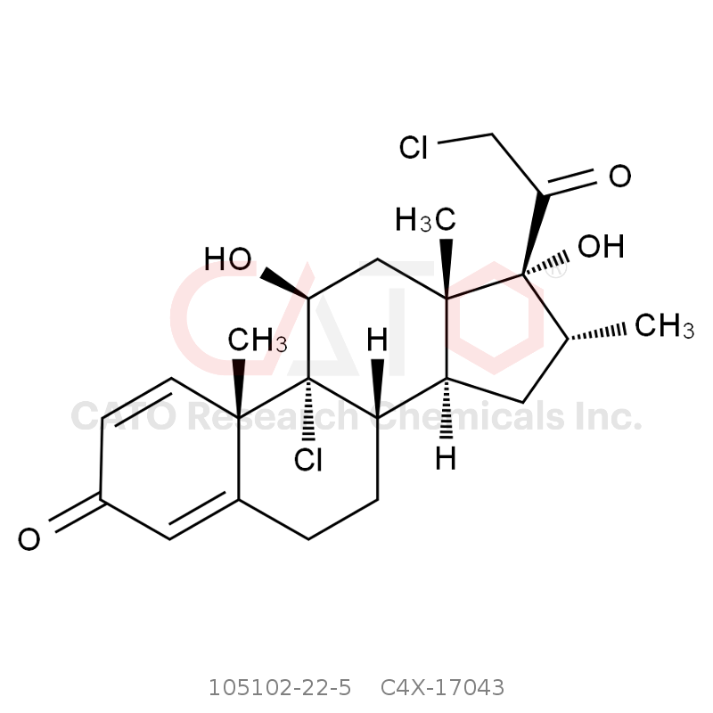 CAS No.:105102-22-5,Mometasone Furoate EP Impurity G