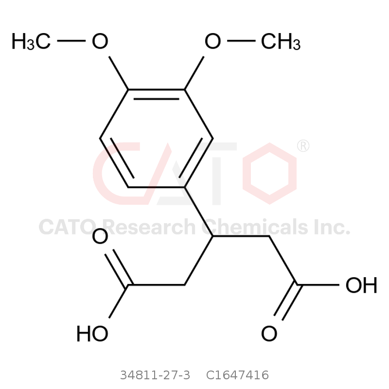 CAS No.:34811-27-3,3-(3,4-二甲氧基苯基)戊二酸
