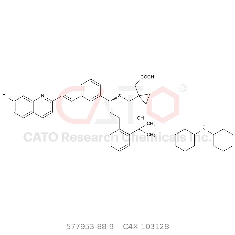 CAS No.:577953-88-9,孟鲁司特 二环己胺盐