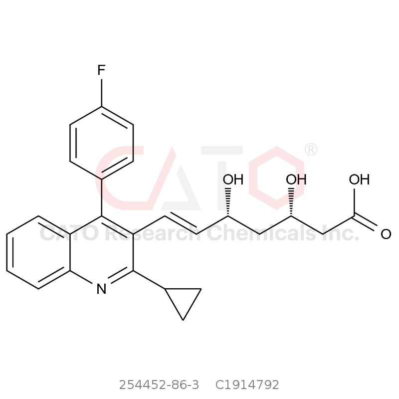 CAS No.:254452-86-3,Pitavastatin Impurity N3