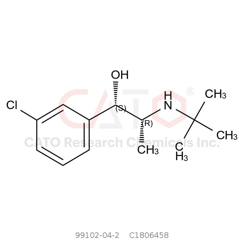 CAS No.:99102-04-2,(1S,2R)-2-(叔丁基氨基)-1-(3-氯苯基)丙烷-1-醇