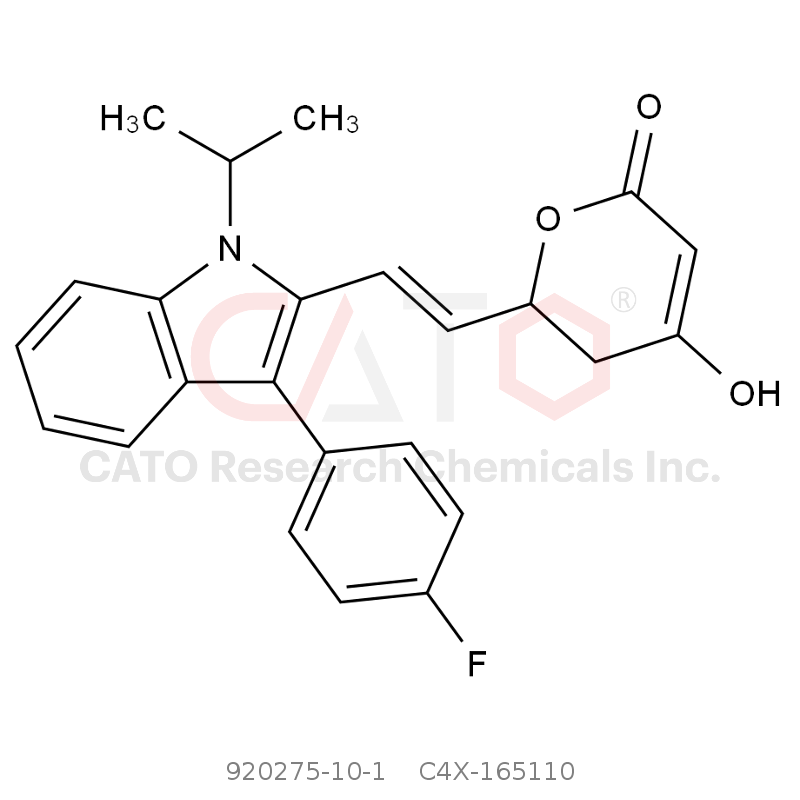 CAS No.:920275-10-1,Fluvastatin Impurity 10