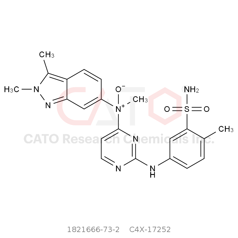 CAS No.:1821666-73-2,Pazopanib Impurity 2