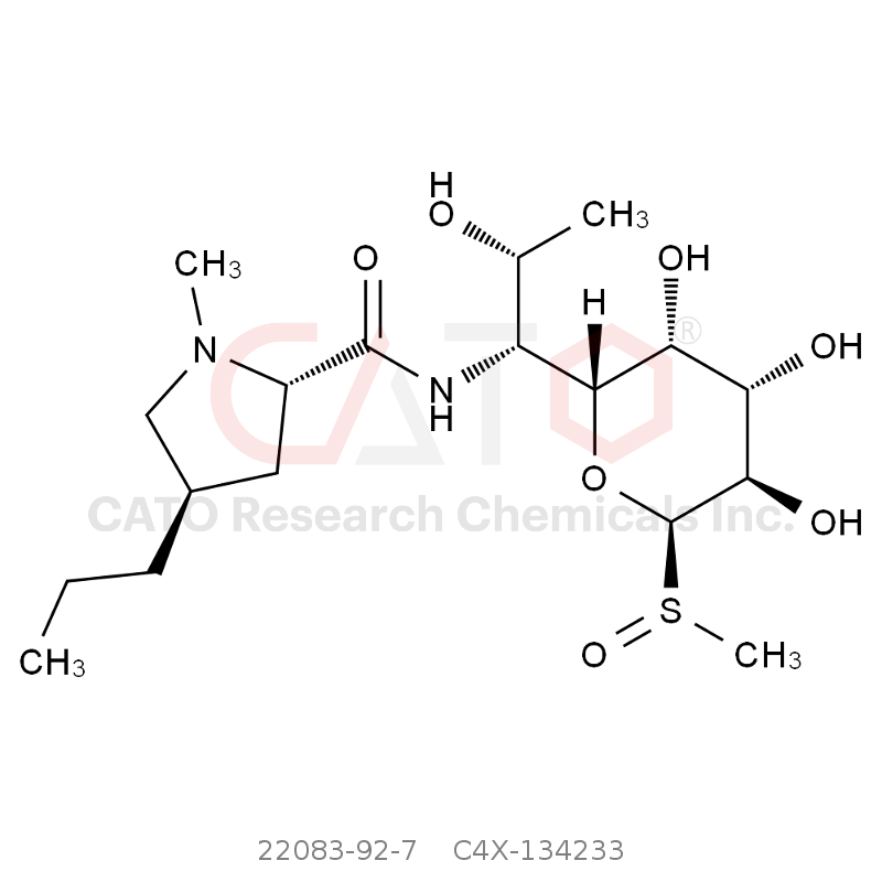CAS No.:22083-92-7,Lincomycin Sulfoxide (Mixture of Diastereomers)