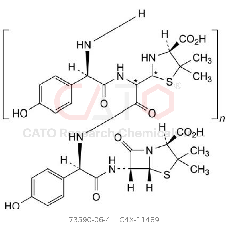 CAS No.:73590-06-4,阿莫西林EP杂质J（混合物）