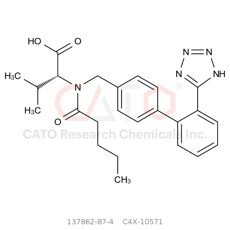 CAS No.:137862-87-4,缬沙坦