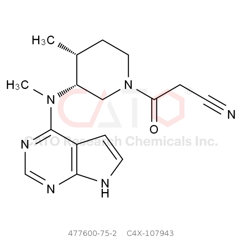 CAS No.:477600-75-2,Tofacitinib Base