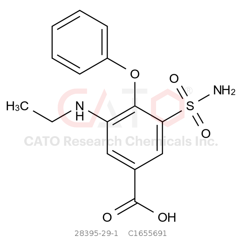 CAS No.:28395-29-1,3-(Ethylamino)-4-phenoxy-5-sulfamoylbenzoic acid