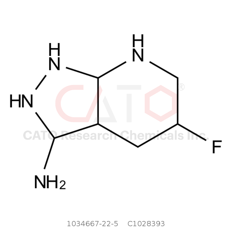 CAS No.:1034667-22-5,5-氟-1H-吡唑并[3,4-b]吡啶-3-胺
