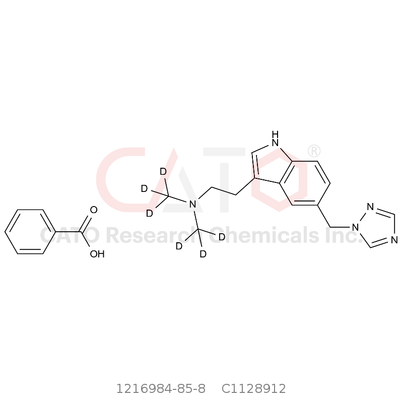 CAS No.:1216984-85-8,Rizatriptan-d6 Benzoate