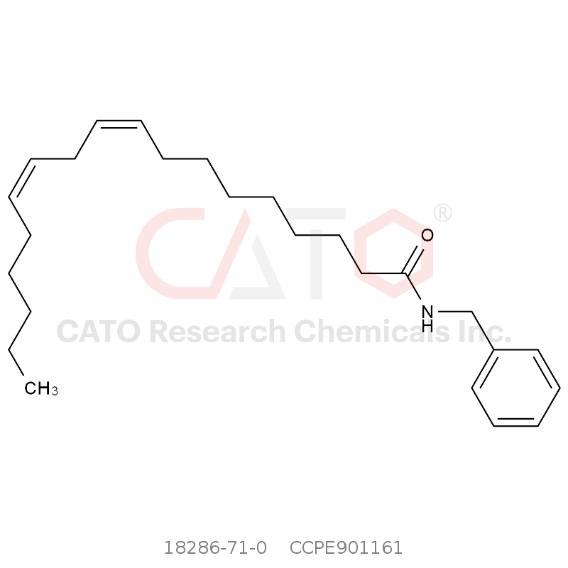 CAS No.:18286-71-0,N-苄基-(9Z,12Z)-十八碳二烯酰胺