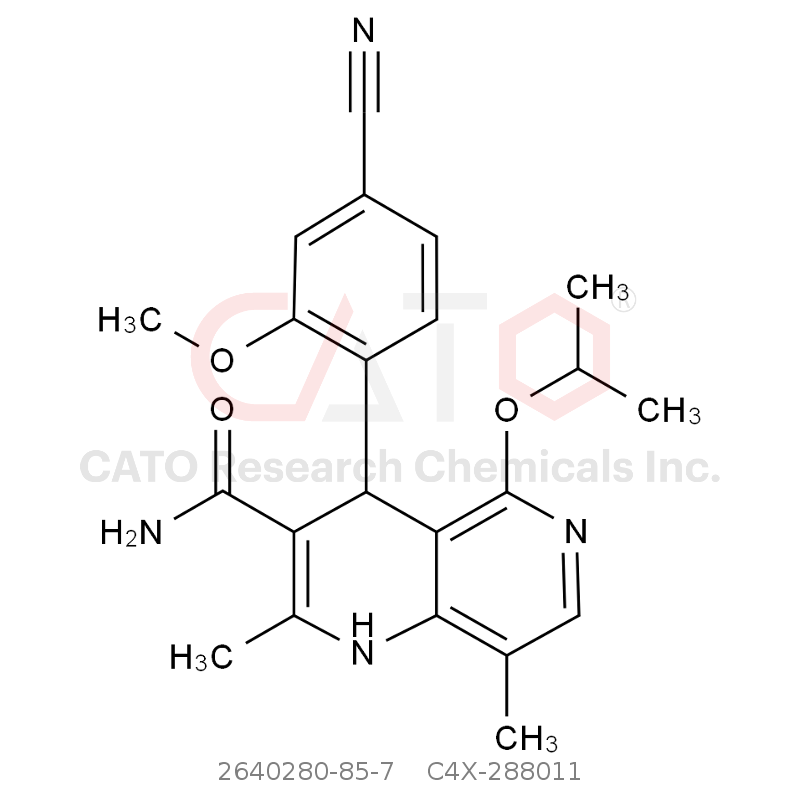 CAS No.:2640280-85-7,Finerenone Impurity 11