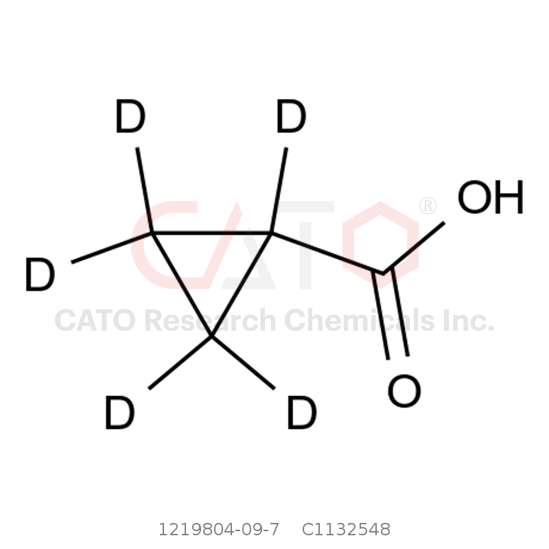 CAS No.:1219804-09-7,环丙甲酸-D5