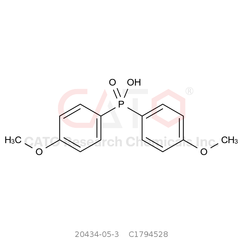 CAS No.:20434-05-3,Bis(4-methoxyphenyl)phosphinic acid