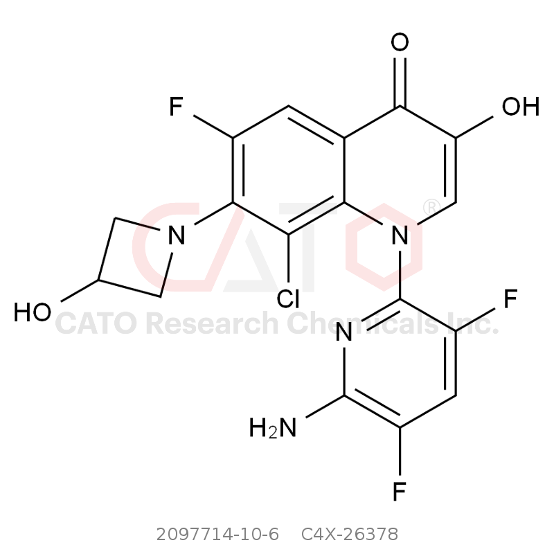 CAS No.:2097714-10-6,德拉沙星杂质8