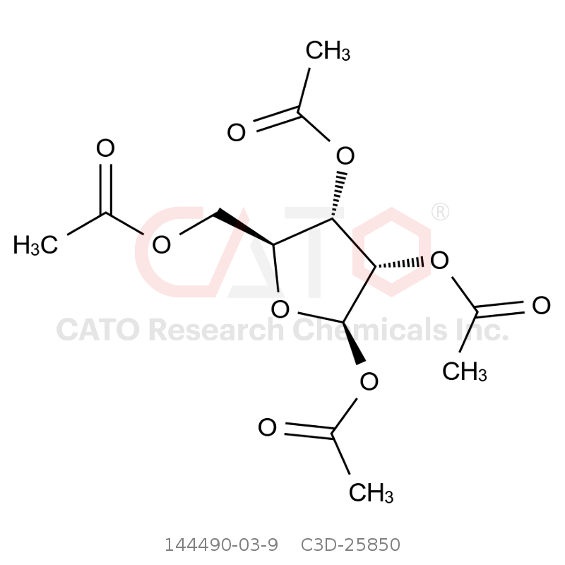 CAS No.:144490-03-9,(2R,3S,4S,5S)-5-(乙酰氧基甲基)四氢呋喃-2,3,4-三醇三乙酸酯