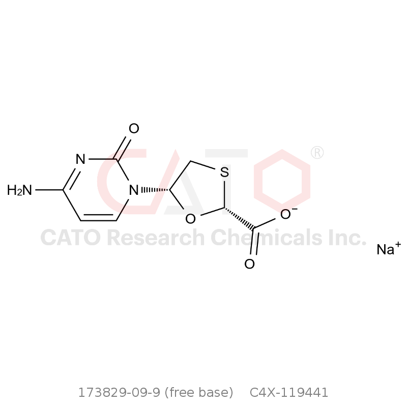CAS No.:173829-09-9 (free base),拉米夫定杂质41(2R,5S)单体