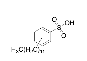十二烷基苯磺酸 Dodecylbenzenesulphonic Acid CAS 27176-87-0 结构式 Chemical Structure