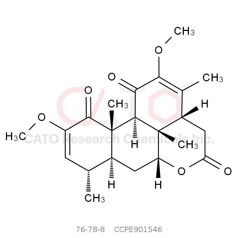 CAS No.:76-78-8,苦木素