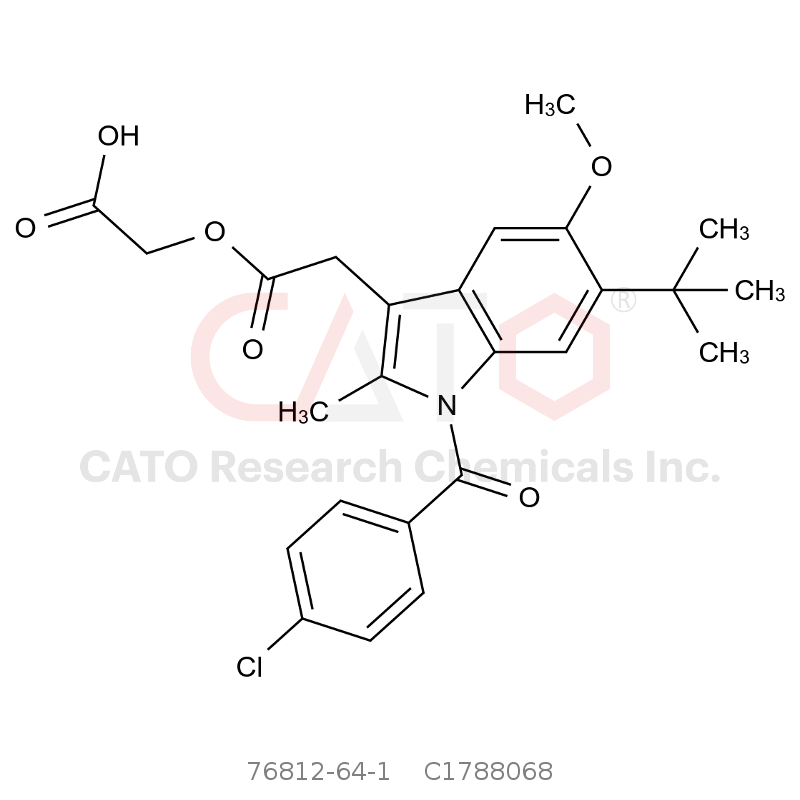 CAS No.:76812-64-1,Acemetacin EP Impurity D