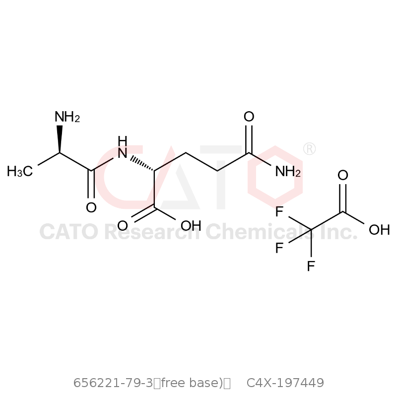 CAS No.:656221-79-3（free base)）,Alanyl Glutamine impurity 49