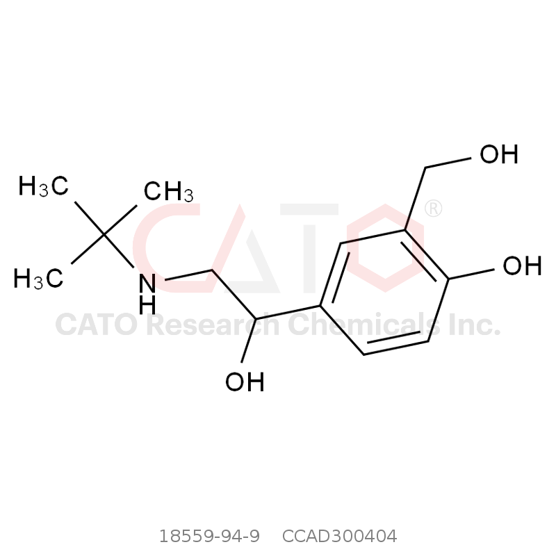 CAS No.:18559-94-9,沙丁胺醇