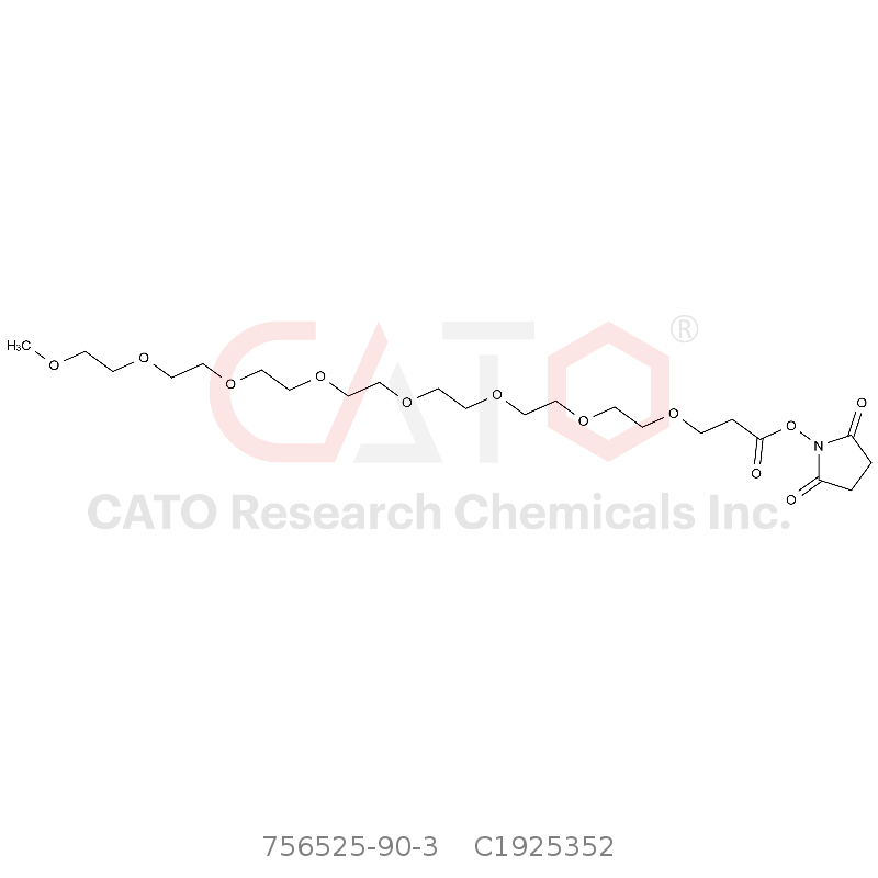 CAS No.:756525-90-3,m-PEG8-NHS ester