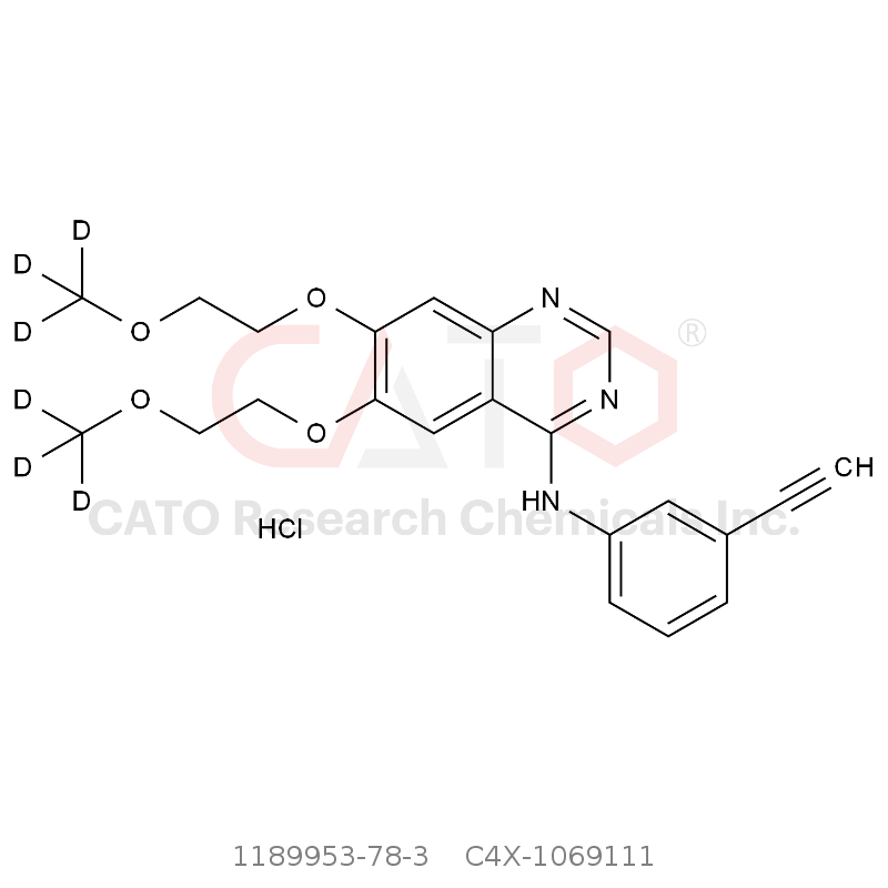 CAS No.:1189953-78-3,盐酸厄洛替尼-d6