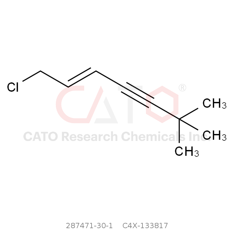 CAS No.:287471-30-1,(E)-1-chloro-6,6-diMethylhept-2-en-4-yne