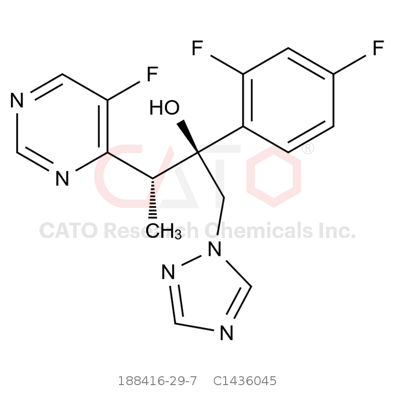 CAS No.:188416-29-7,(2S,3R)-rel-2-(2,4-Difluorophenyl)-3-(5-fluoro-4-pyrimidinyl)-1-(1H-1,2,4-triazol-1-yl)-2-butanol