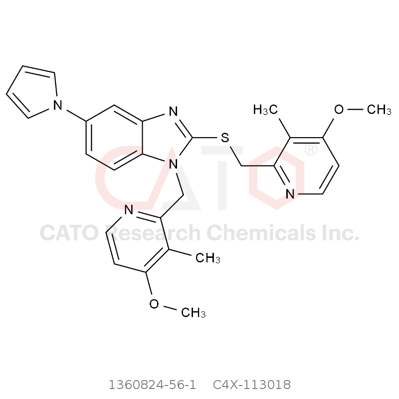 CAS No.:1360824-56-1,艾普拉唑杂质18