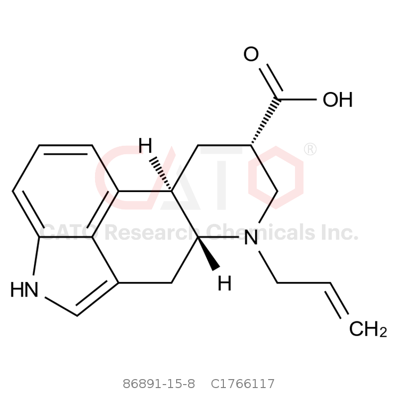 CAS No.:86891-15-8,6-Allyldihydronorisolysergic Acid