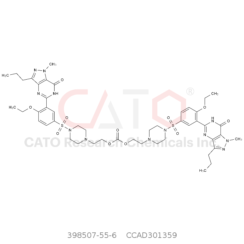 CAS No.:398507-55-6,罗地那非碳酸酯