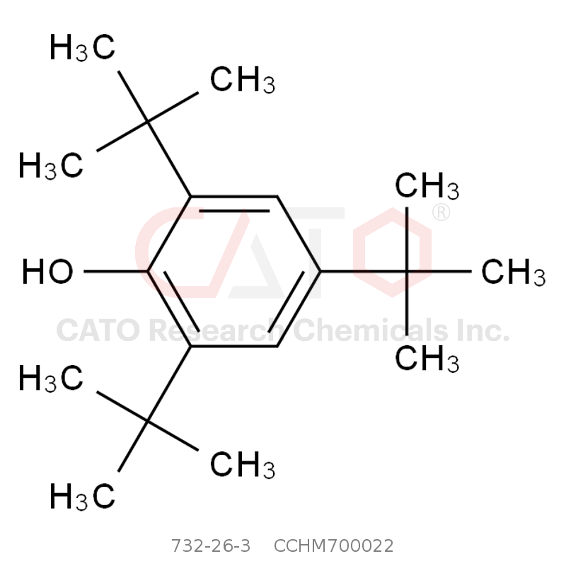 CAS No.:732-26-3,2，4，6-三叔丁基苯酚