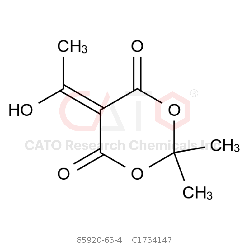 CAS No.:85920-63-4,5-(1-羟基亚乙基)-2,2-二甲基-1,3-二氧-4,6二酮